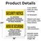 Signmission All Weapons Prohibited Bilingual OSHA Security Notice Sign, Aluminum, 18in W x 24in L, 2PK OS-2PACK-SN-A-1824-L-11507 - alternate 6